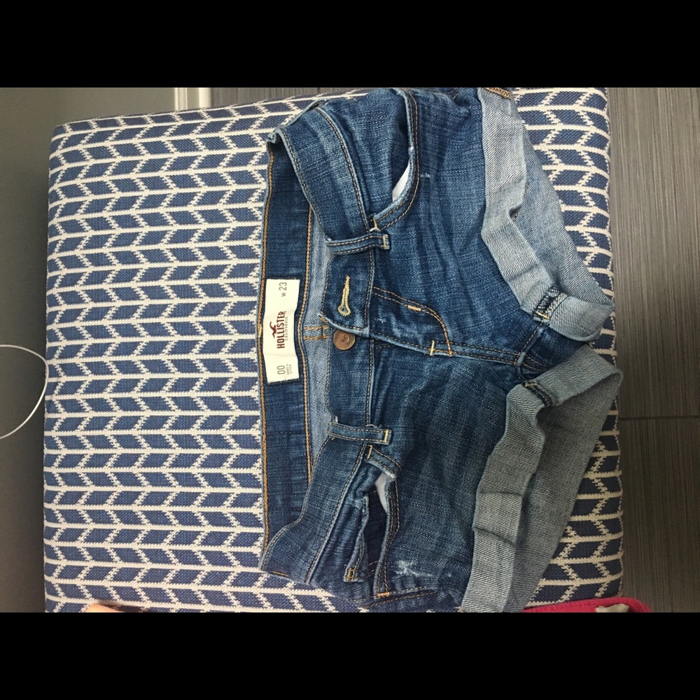 Hollister denim shorts